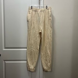 NWT AFRM Tan Sweatpants Size Large